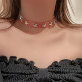 Y2K Sternnieten-Halsband